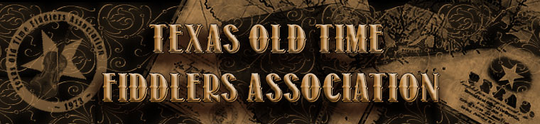 Texas Old Time Fiddlers Association (TOTFA) Banner.